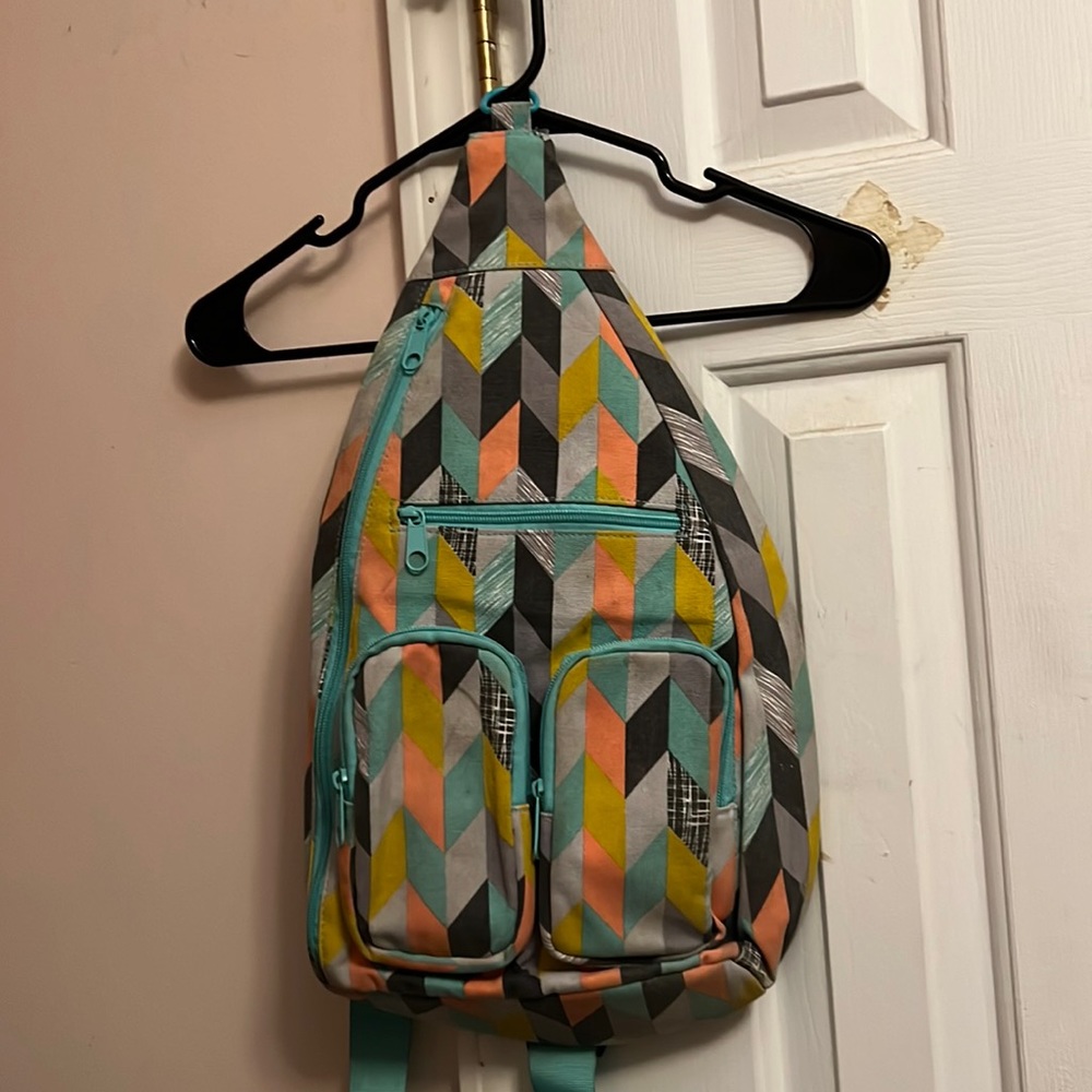 Over the shoulder backpack